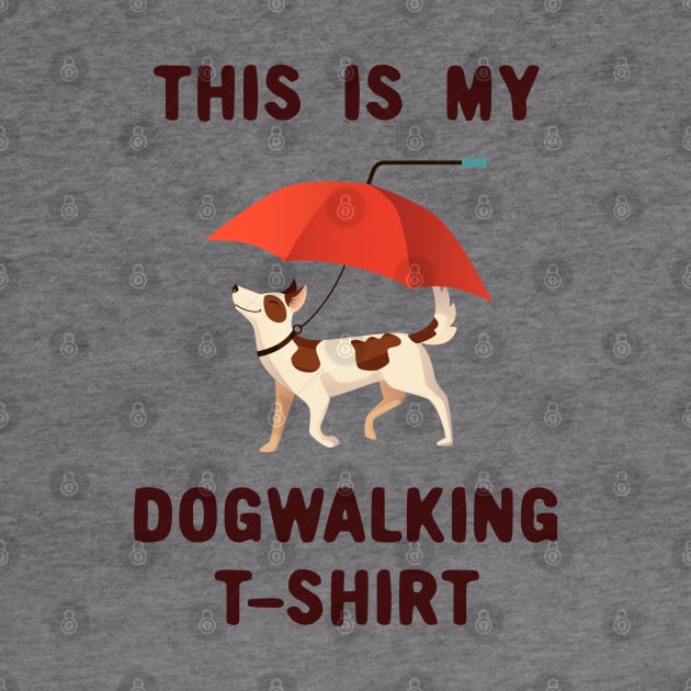 This is my dogwalking t-shirt by Oricca